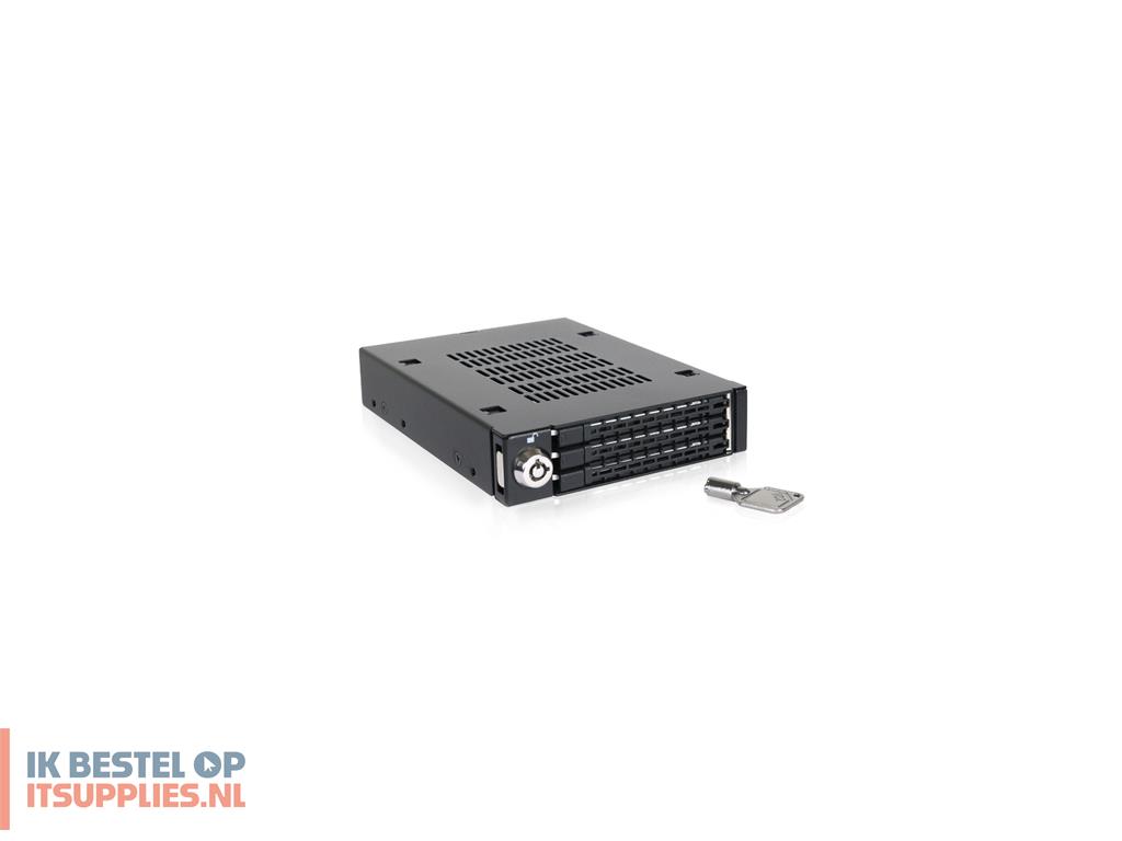 4514670-icy_dock_mb993sk-b_drive_bay_panel_2-53-5_carrierpaneel_zwart