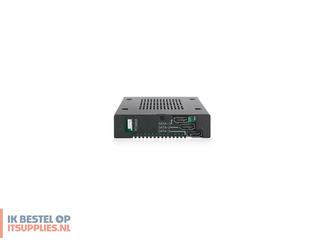 4521281-icy_dock_mb993sk-b_drive_bay_panel_2-53-5_carrierpaneel_zwart