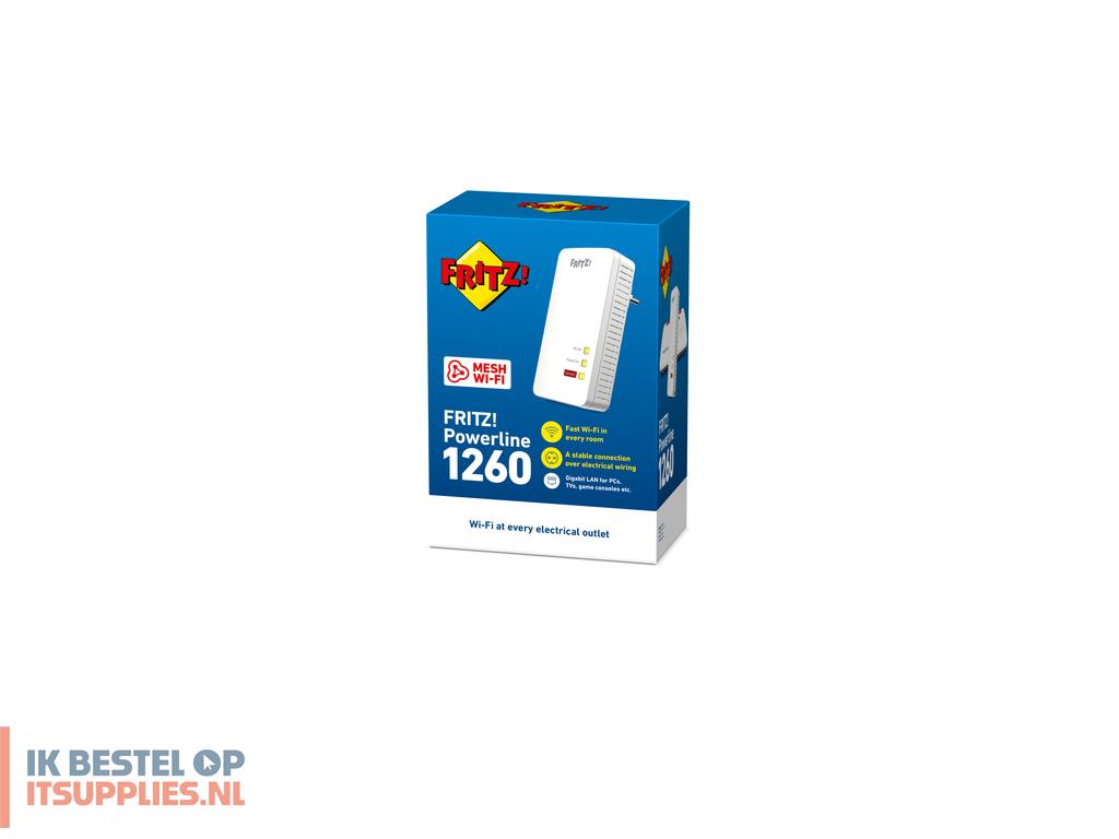 3153234-powerline_fritz_1260_int_1200_mbits_ethernet_lan_wifi_wit_1_stuks