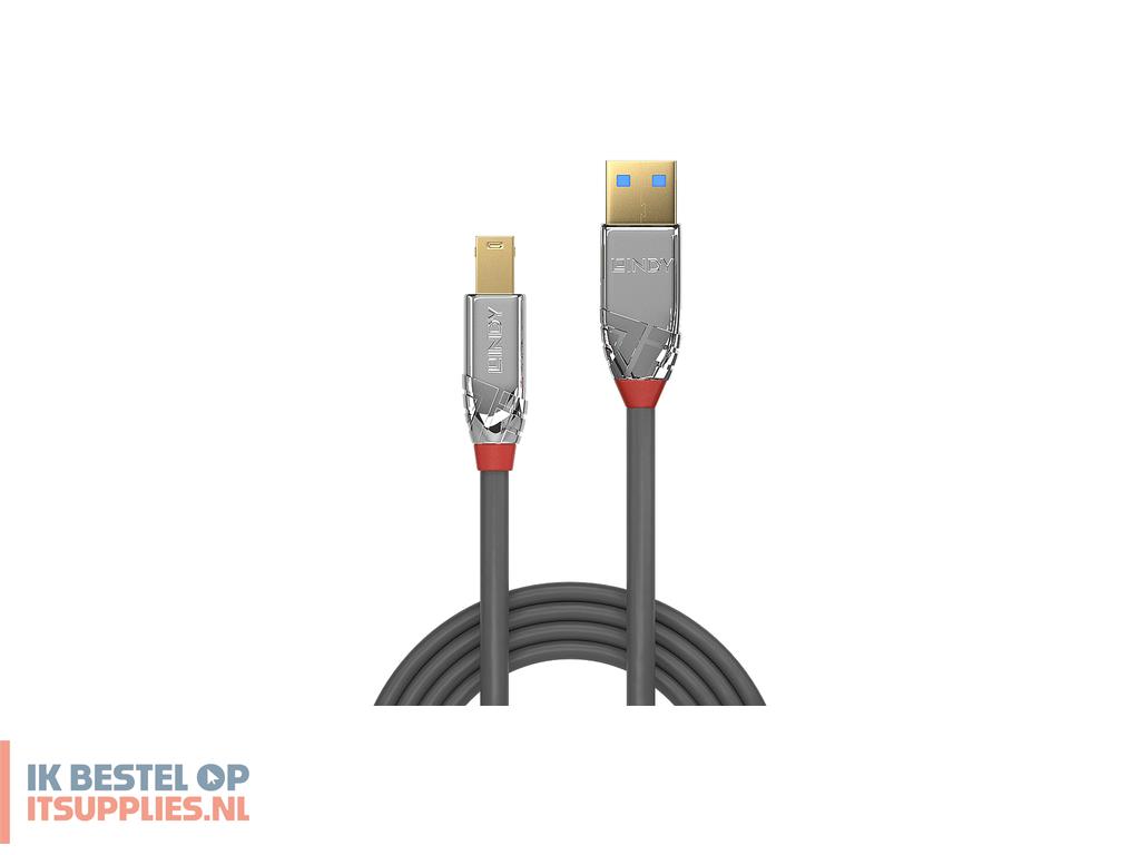 3440027-lindy_36660_usb-kabel_usb_32_gen_1_31_gen_1_0-5_m_usb_a_usb_b_chroom-_grijs