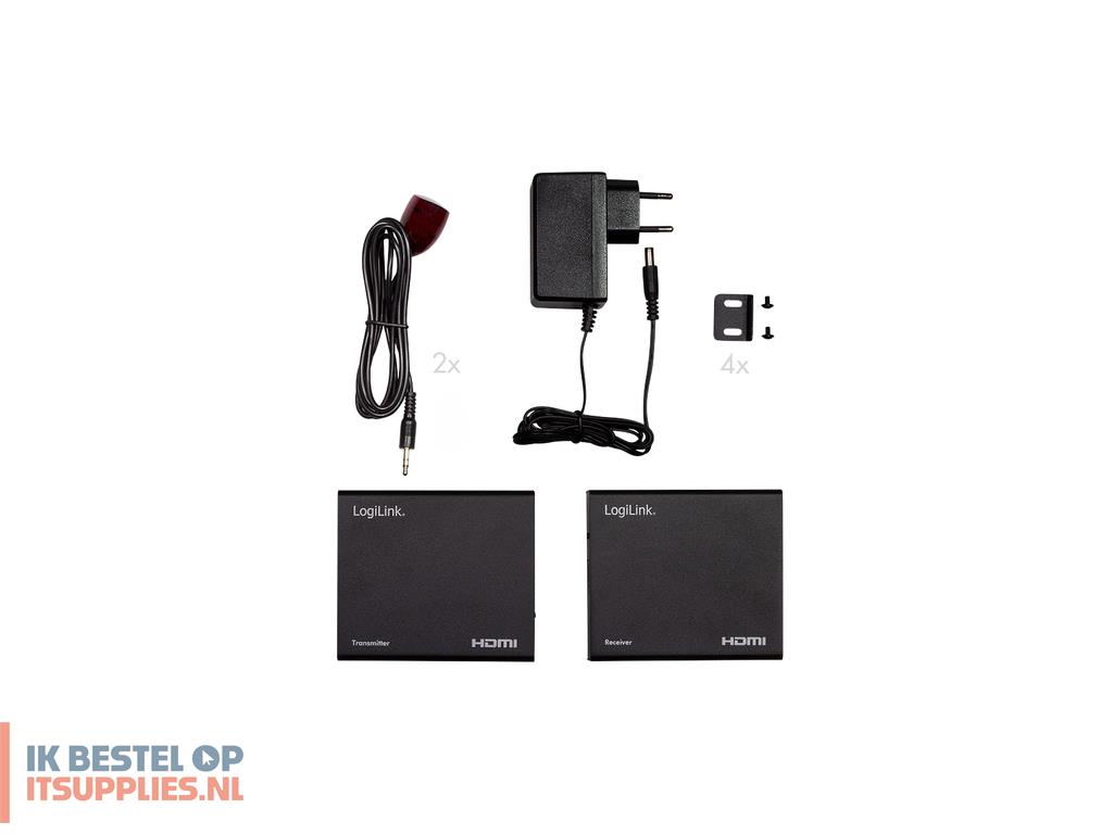 1621326-logilink_hd0030_audiovideo_extender_av-zender_ontvanger_zwart
