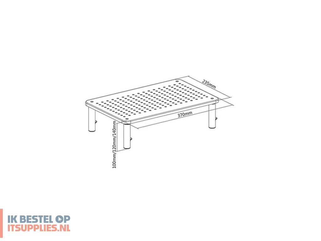 2034214-techly_ica-ms_481_flat_panel_bureau_steun_zwart
