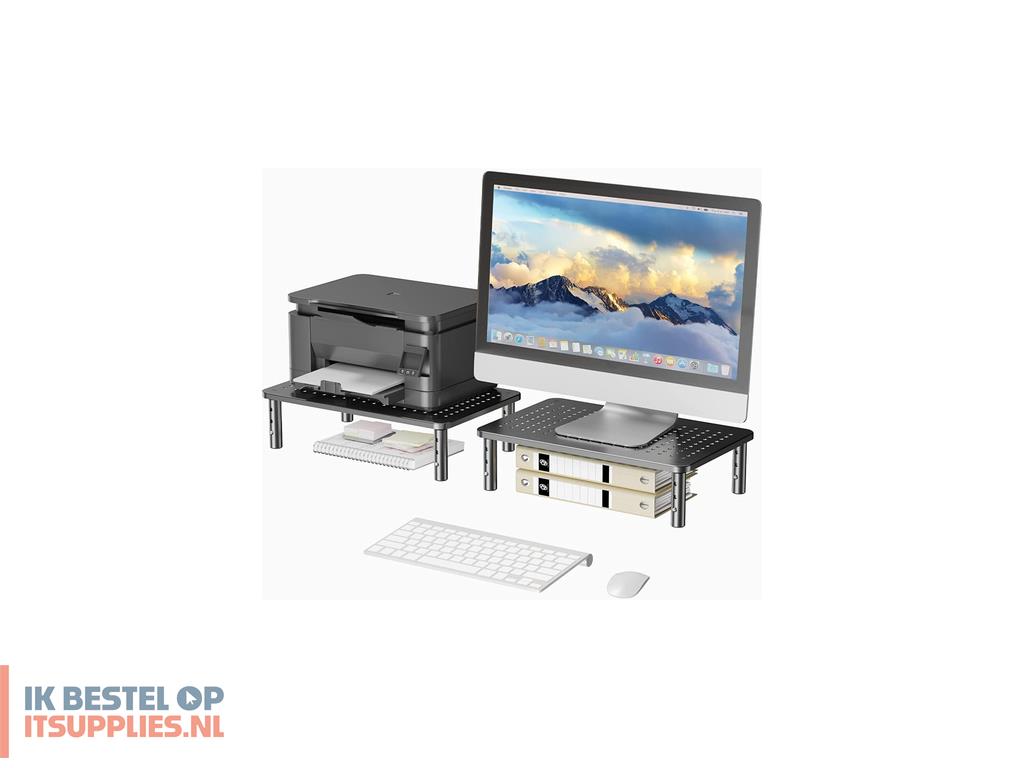 2038340-techly_ica-ms_481_flat_panel_bureau_steun_zwart