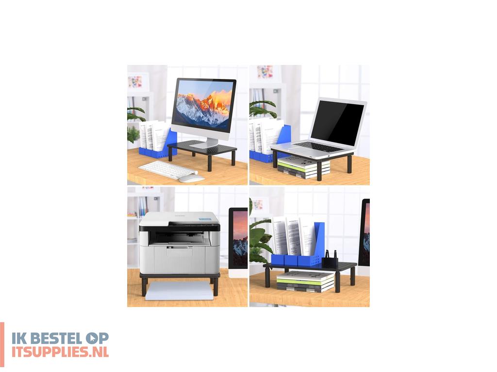 2054076-techly_ica-ms_481_flat_panel_bureau_steun_zwart