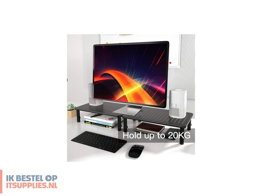 2057319-techly_ica-ms_481_flat_panel_bureau_steun_zwart