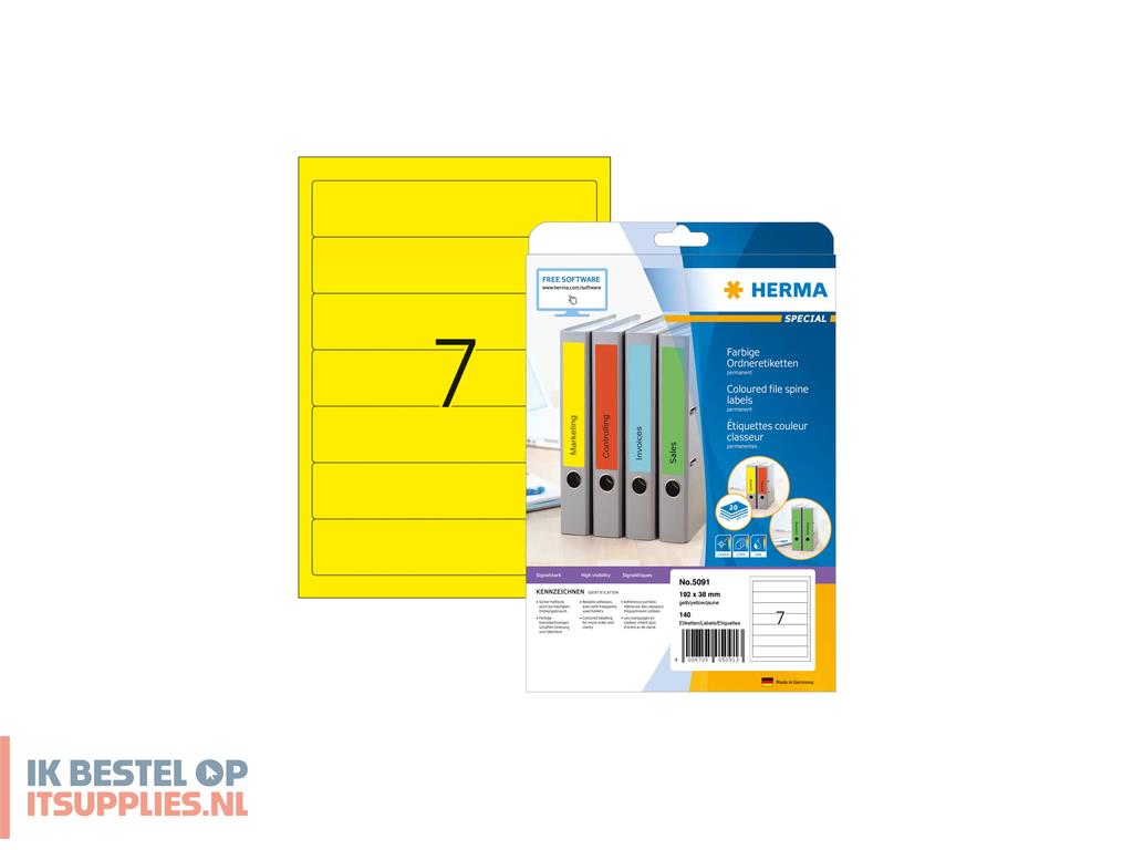 5905215-herma_5091_printeretiket_geel_zelfklevend_printerlabel