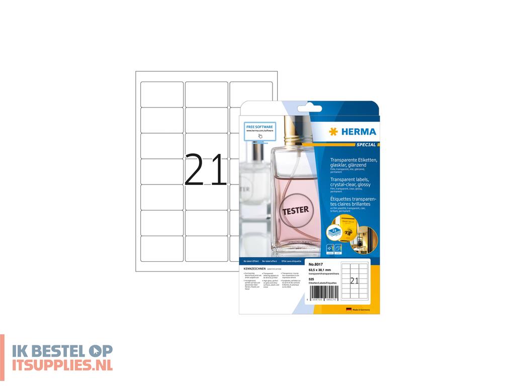 3531901-herma_8017_printeretiket_transparant_zelfklevend_printerlabel