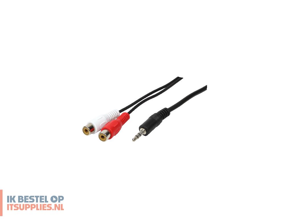 4932911-logilink_1x35mm_-_2xrca-_02m_audio_kabel_0-2_m_35mm_zwart