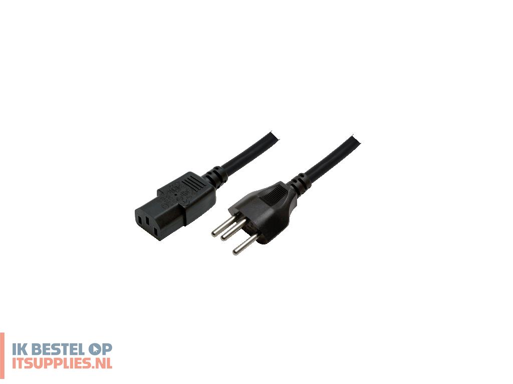 0647606-logilink_swiss-iec_-_c13-_18m_zwart_1-8_m_c13_stekker