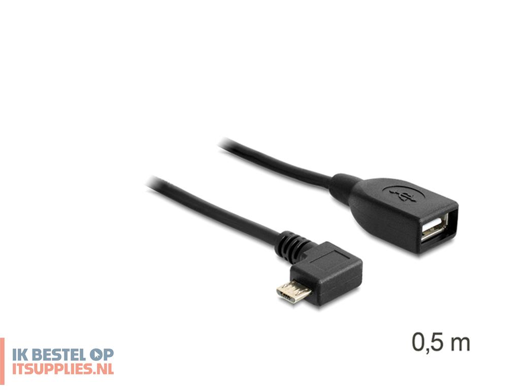 3216993-delock_usb_micro-b_-_usb_20-a-_05m_usb-kabel_0-5_m_micro-usb_b_usb_a_zwart