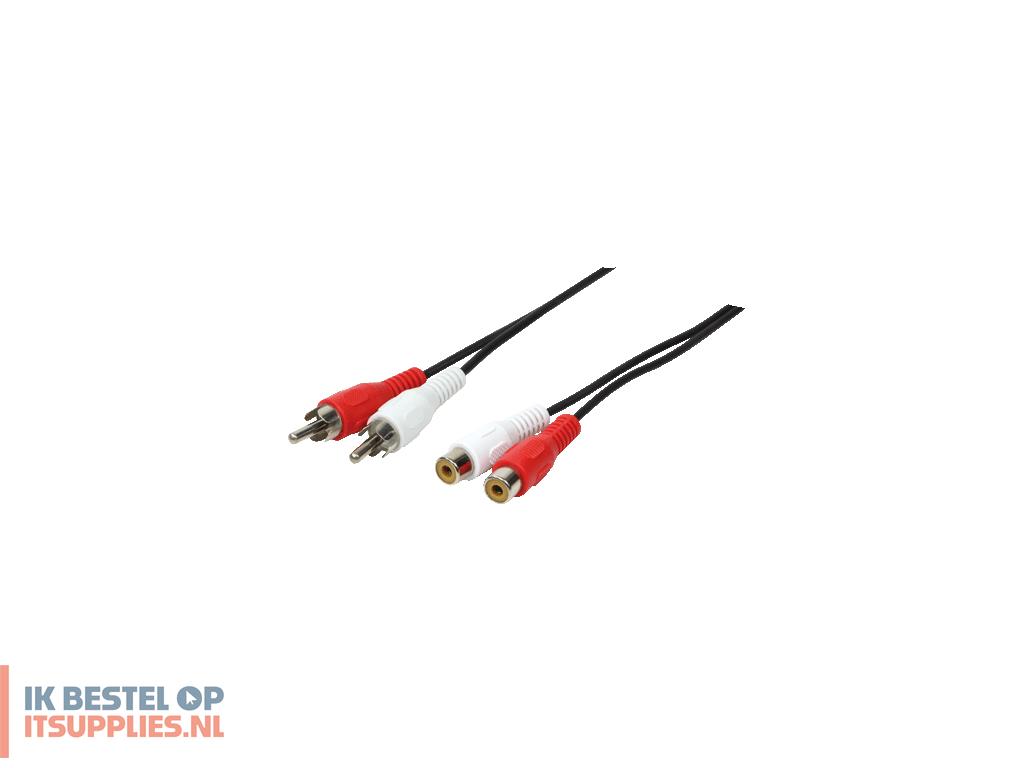 0546789-logilink_2xrca_-_2xrca-_5m_audio_kabel_zwart