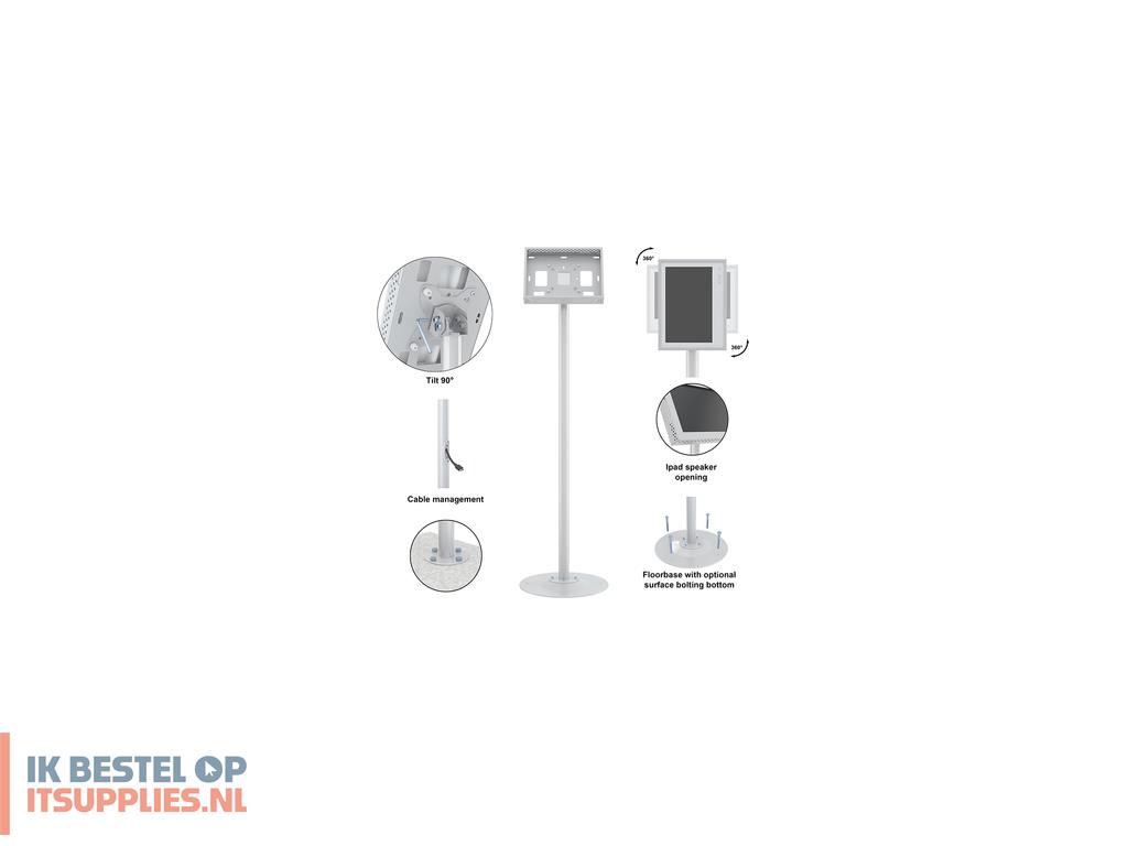 4545666-multibrackets_8212_bevestiging_voor_signage-beeldschermen_76-2_cm_30_wit