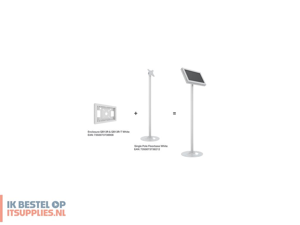 4547607-multibrackets_8212_bevestiging_voor_signage-beeldschermen_76-2_cm_30_wit