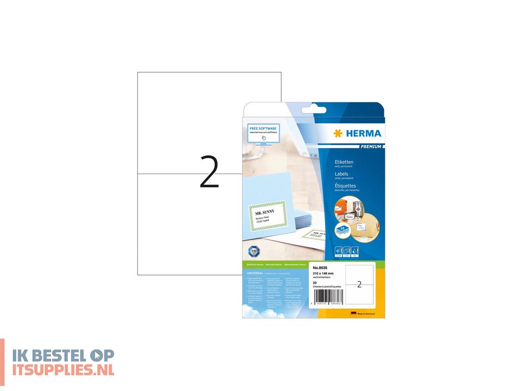 1519049-herma_8636_printeretiket_wit_zelfklevend_printerlabel
