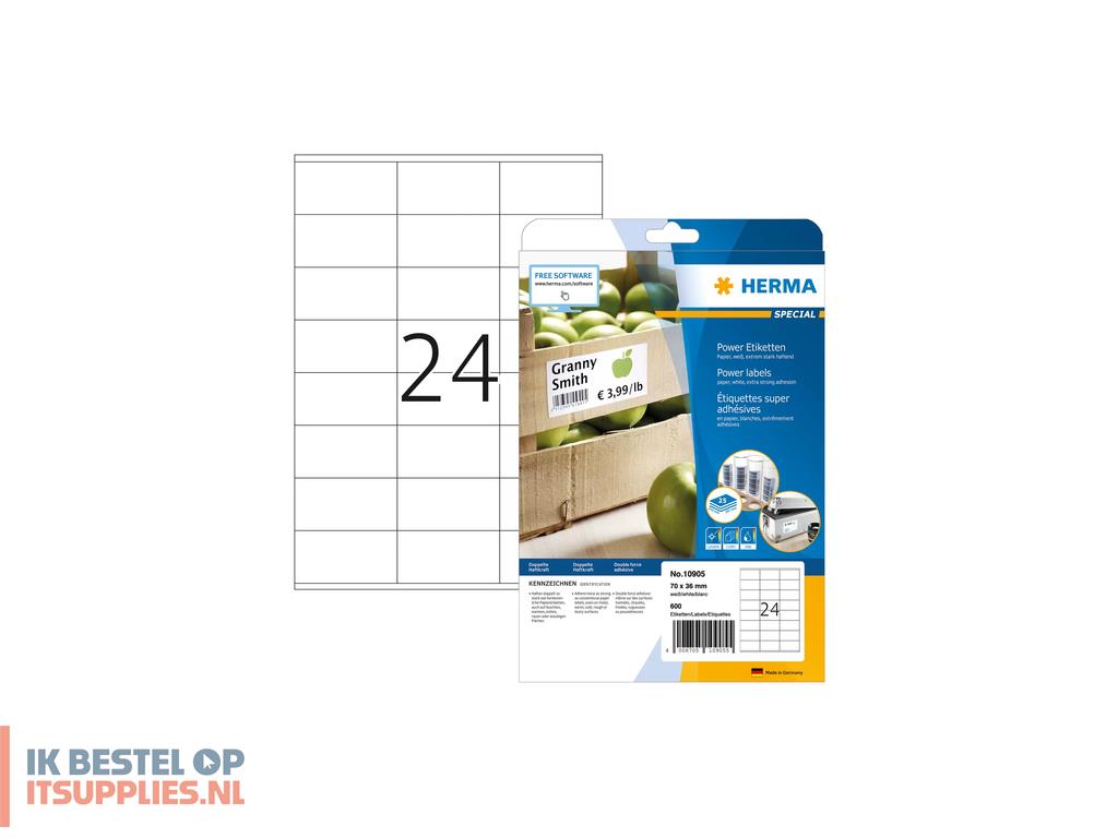 1235494-herma_10905_printeretiket_wit_zelfklevend_printerlabel