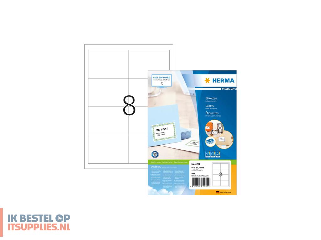 1840292-herma_4280_printeretiket_zelfklevend_printerlabel