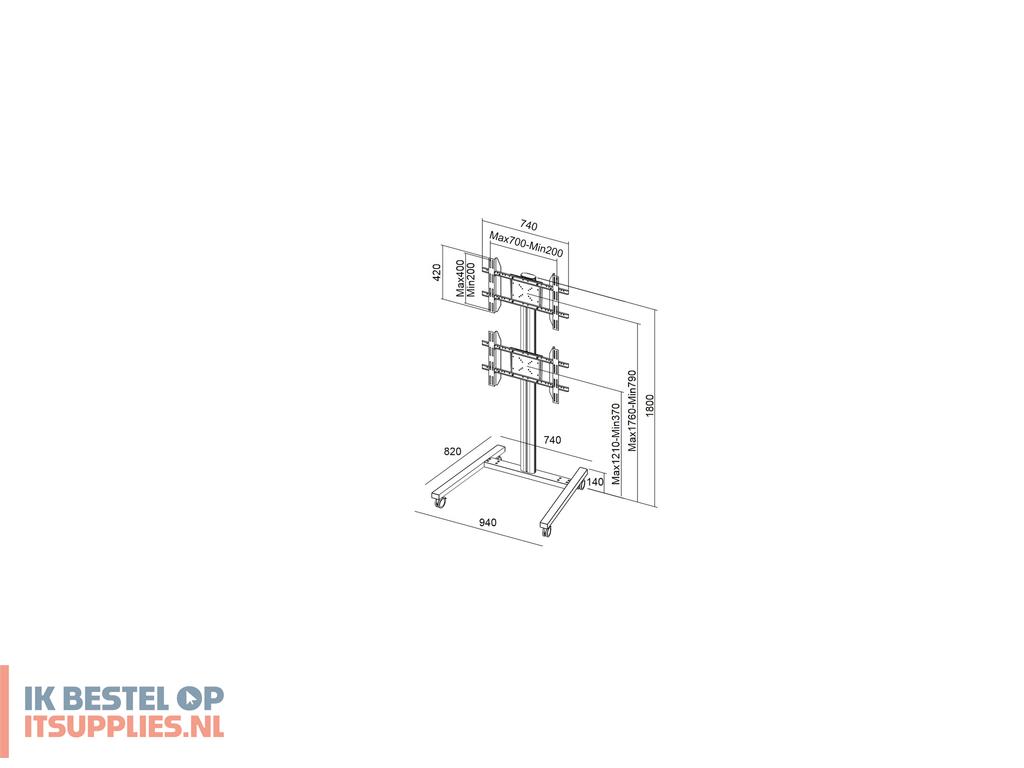 3234064-multibrackets_2215_bevestiging_voor_signage-beeldschermen_139-7_cm_55_zwart