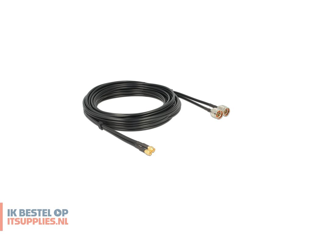 1859643-delock_89468_coax-kabel_rg-58_10_m_2_x_n_plug_2_x_sma_plug_zwart