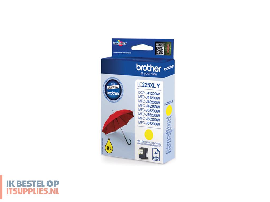 2148195-brother_lc-225xly_inktcartridge_1_stuks_origineel_hoog_xl_rendement_geel