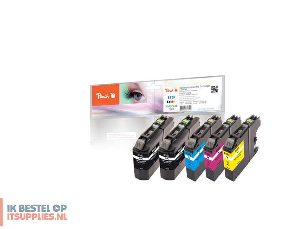 0808308-peach_pi500-135_inktcartridge_zwart-_cyaan-_magenta-_geel
