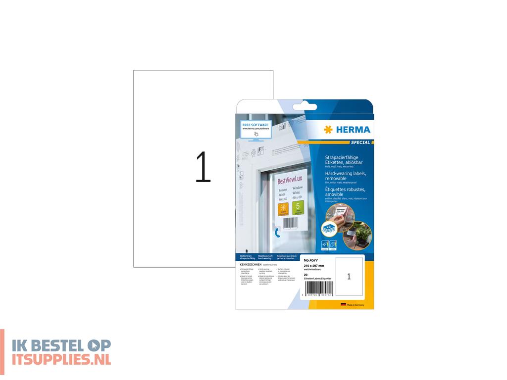 1527516-herma_4577_etiket_verwijderbaar_wit_20_stuks