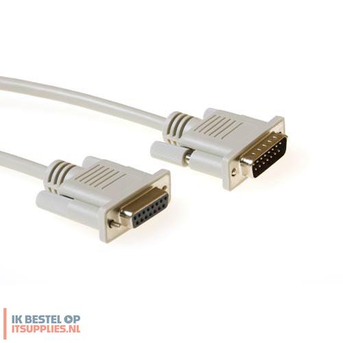 1619344-intronics_serial_cable_-_15_pin_d-sub_db-15_m_to_15_pin_d-sub_db-15_f