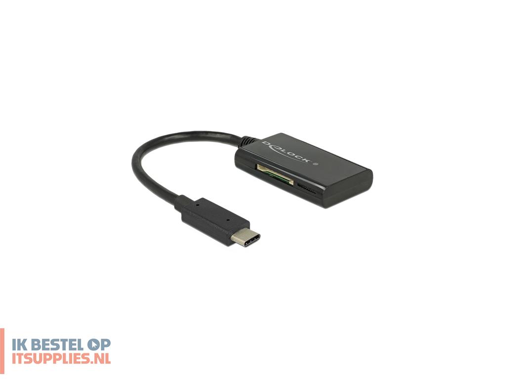 0144536-delock_91740_geheugenkaartlezer_usb_32_gen_1_31_gen_1_type-c_zwart