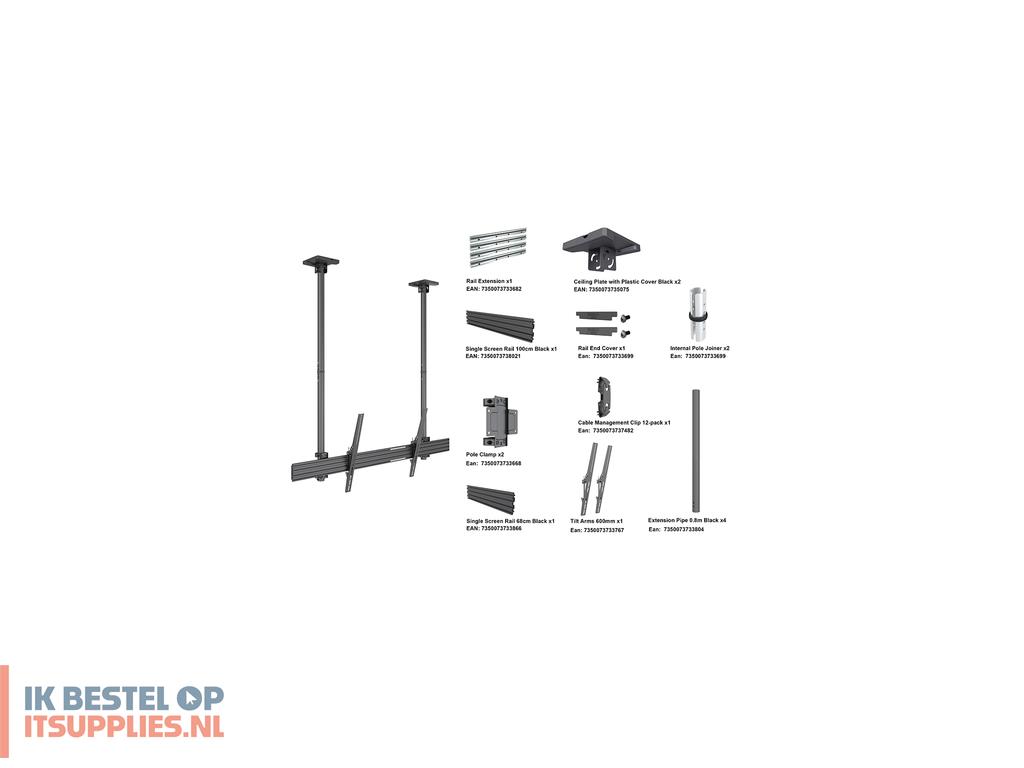 4832253-multibrackets_4561_bevestiging_voor_signage-beeldschermen_2-79_m_110_zwart