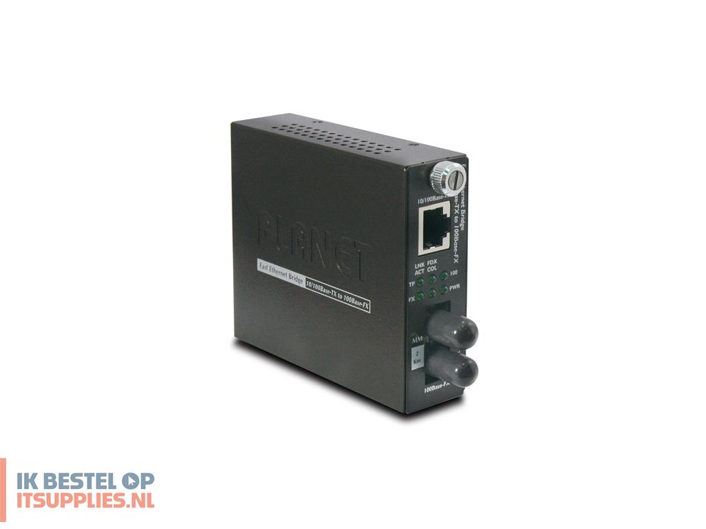 0514885-planet_fst-801_netwerk_media_converter_100_mbits_1310_nm_multimode_zwart