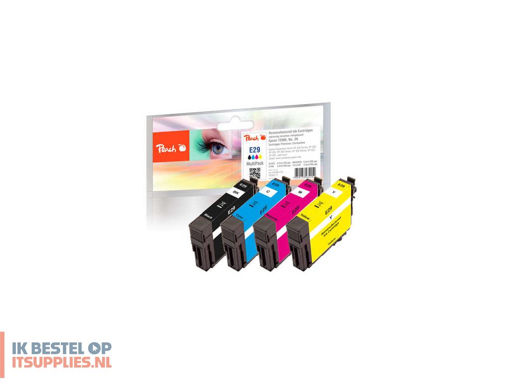 3517680-peach_320117_inktcartridge_zwart-_cyaan-_magenta-_geel