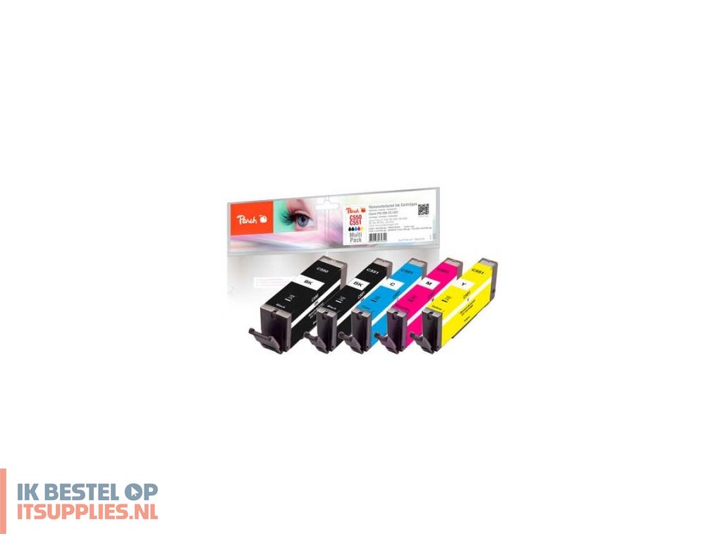 5007968-peach_320123_inktcartridge_5_stuks_zwart-_cyaan-_magenta-_geel