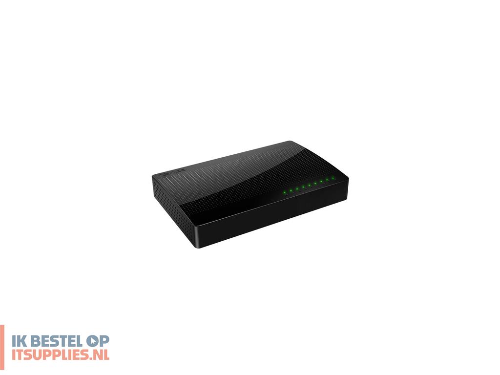 0151069-tenda_sg108_netwerk-switch_unmanaged_gigabit_ethernet_101001000_zwart