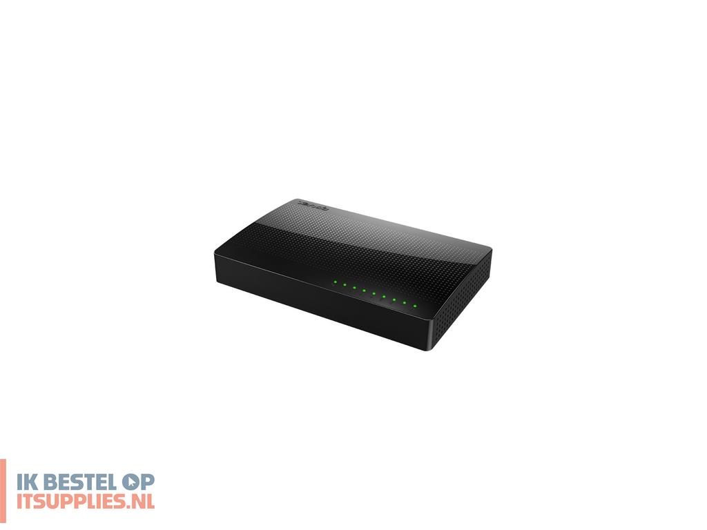 0153897-tenda_sg108_netwerk-switch_unmanaged_gigabit_ethernet_101001000_zwart