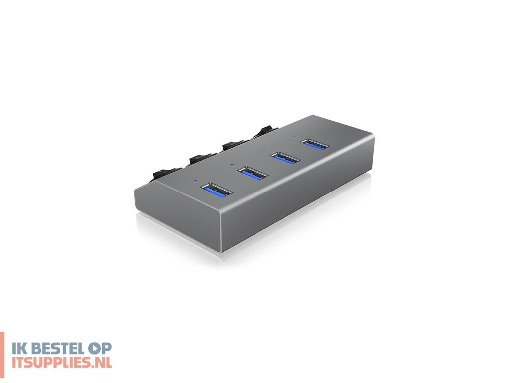 4629109-icy_box_ib-hub1405_usb_32_gen_1_31_gen_1_type-b_5000_mbits_antraciet