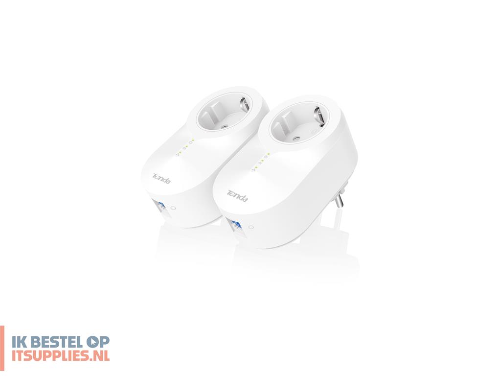 4548346-tenda_ph6_powerline-netwerkadapter_1000_mbits_ethernet_lan_wit_2_stuks