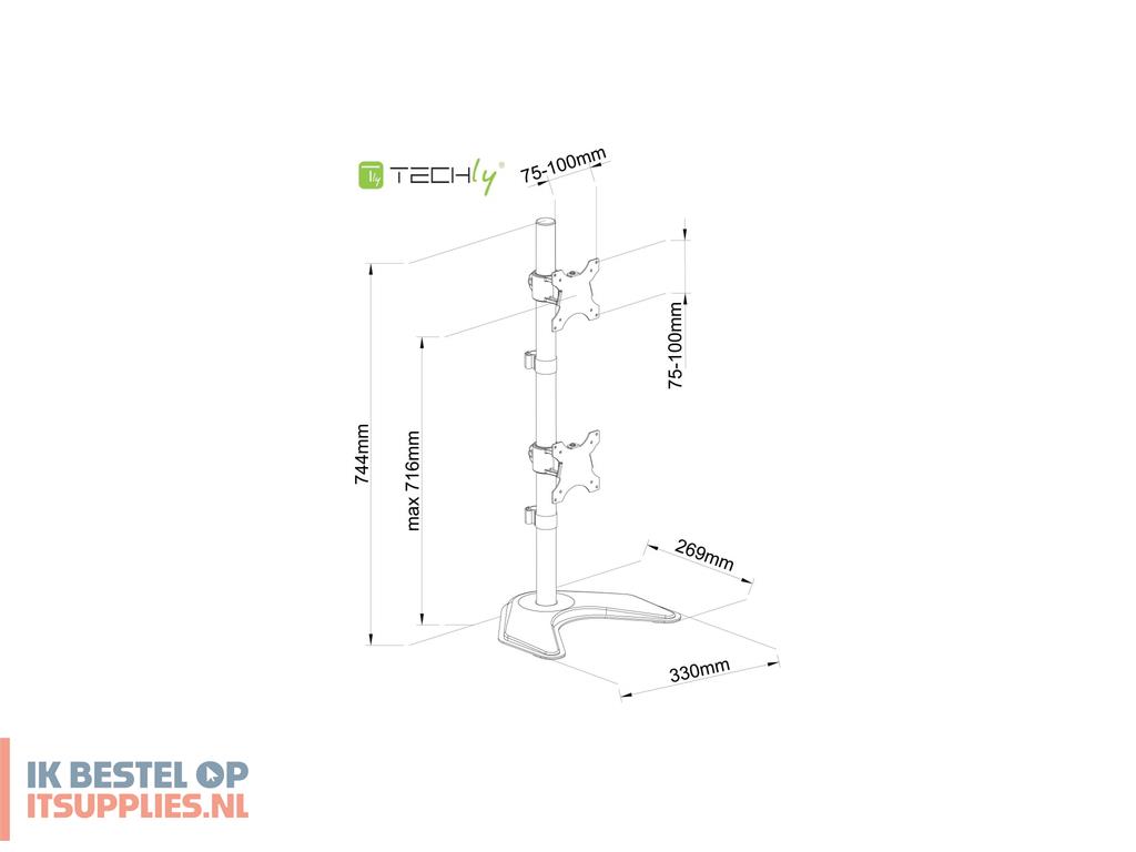 3023314-techly_ica-lcd_2520v_flat_panel_bureau_steun_68-6_cm_27_zwart