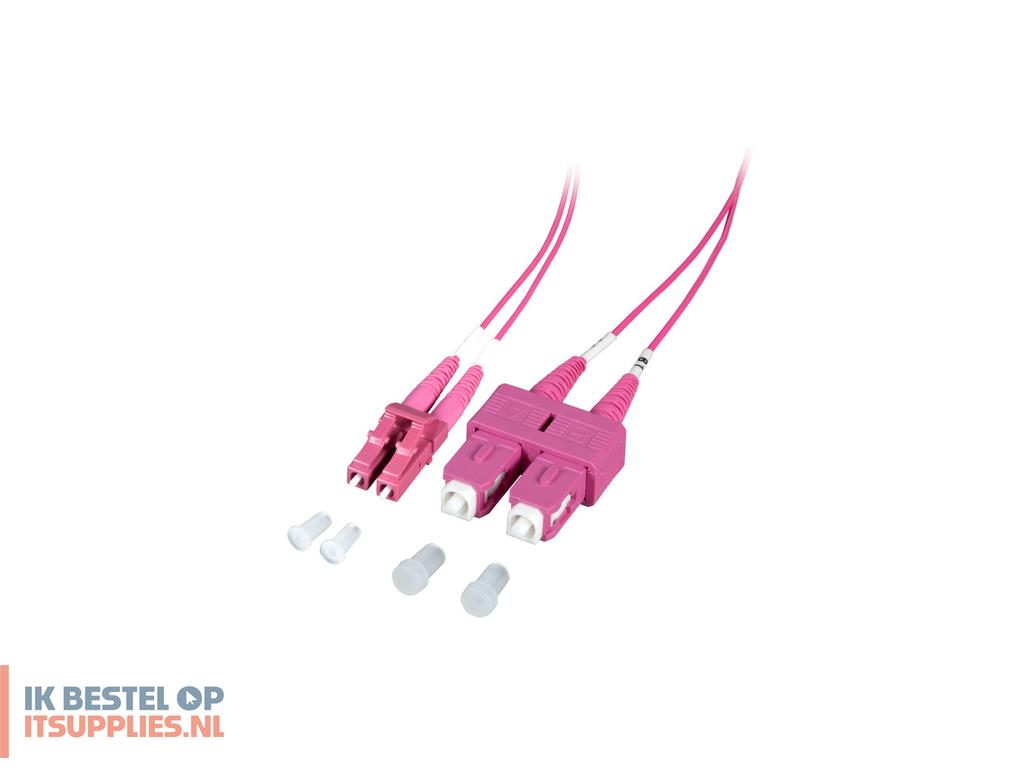 3247497-efb_elektronik_o032310-12_infiniband_en_glasvezelkabel_10_m_2x_sc_2x_lc_violet