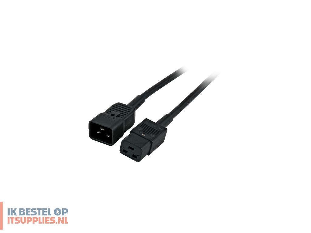 4556004-efb_elektronik_ek5191_electriciteitssnoer_zwart_1_m_c20_stekker_c19_stekker
