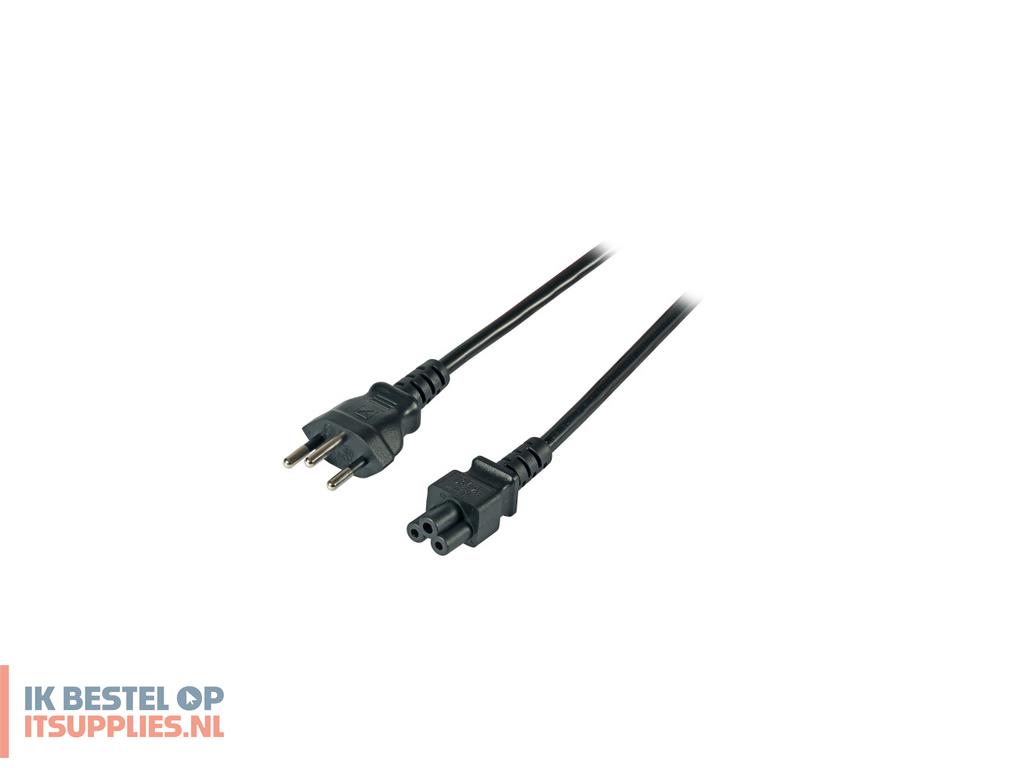4948737-efb_elektronik_ek4951-8v2_electriciteitssnoer_zwart_1-8_m_netstekker_type_j_c5_stekker