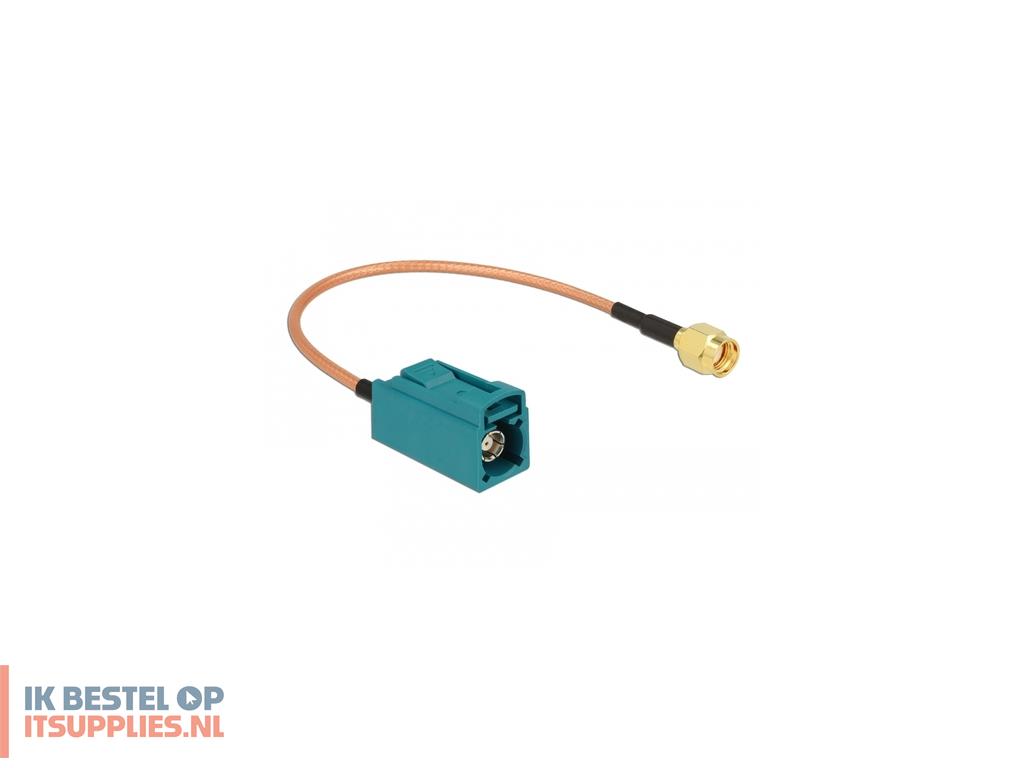 0216675-delock_89664_coax-kabel_rg-316_0-2_m_fakra_z_rp-sma_bruin-_groen