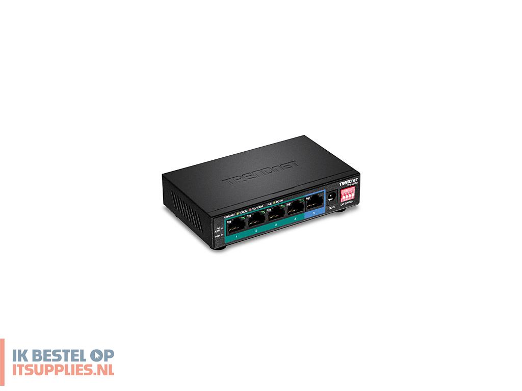 0405057-trendnet_tpe-lg50_netwerk-switch_unmanaged_gigabit_ethernet_101001000_power_over_ethernet_poe_zwart
