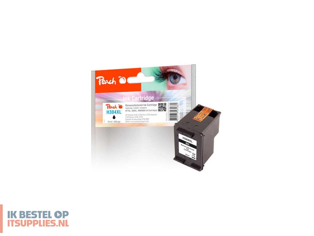 4644767-peach_pi300-804_inktcartridge_1_stuks_hoog_xl_rendement_zwart