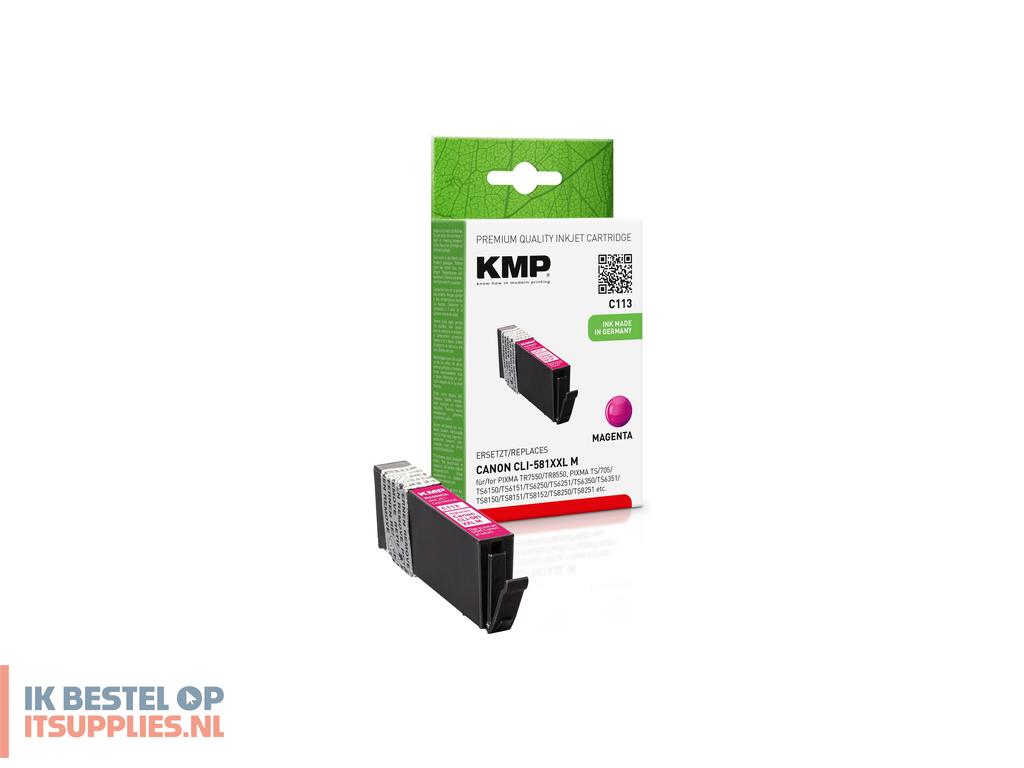 3901245-kmp_1578-0206_inktcartridge_1_stuks_compatibel_extra_super_hoog_rendement_magenta