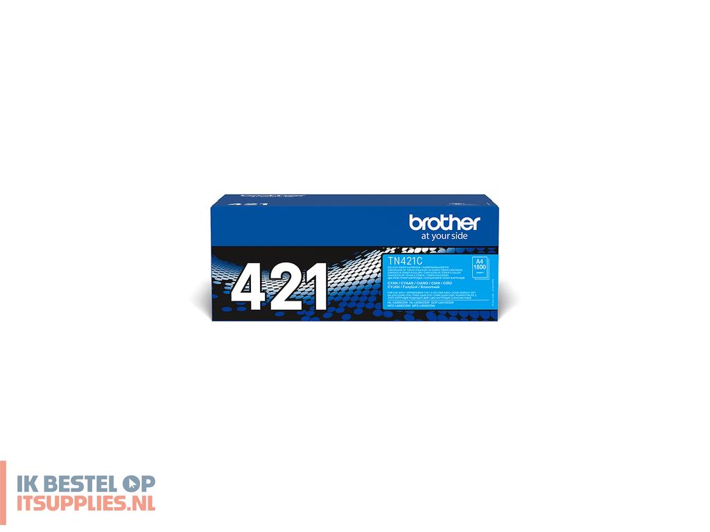 4535531-brother_tn-421c_tonercartridge_1_stuks_origineel_cyaan