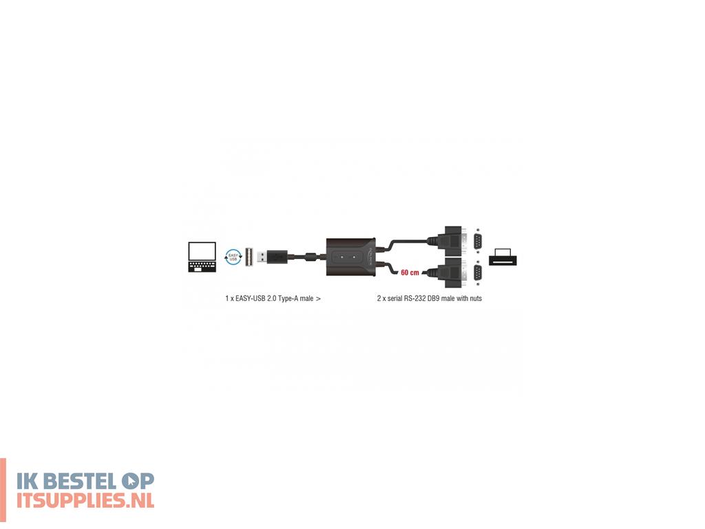 4532825-delock_63950_seriele_kabel_zwart_0-6_m_usb_20_type-a_2_x_rs-232_db9