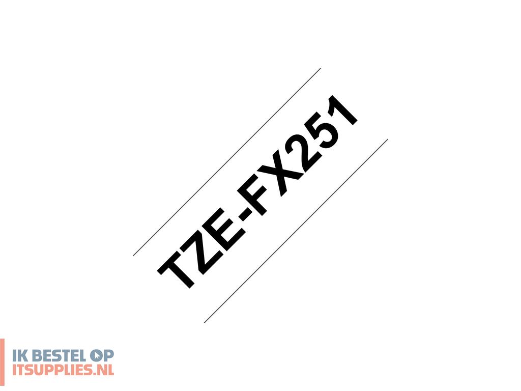 0112223-brother_tze-fx251_labelprinter-tape_zwart_op_wit