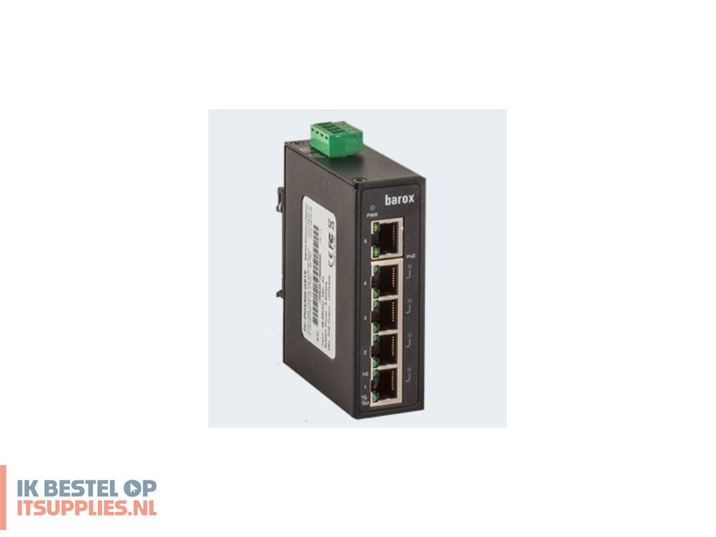 3325906-barox_pc-pige500-gbte_netwerk-switch_unmanaged_gigabit_ethernet_101001000_power_over_ethernet_poe