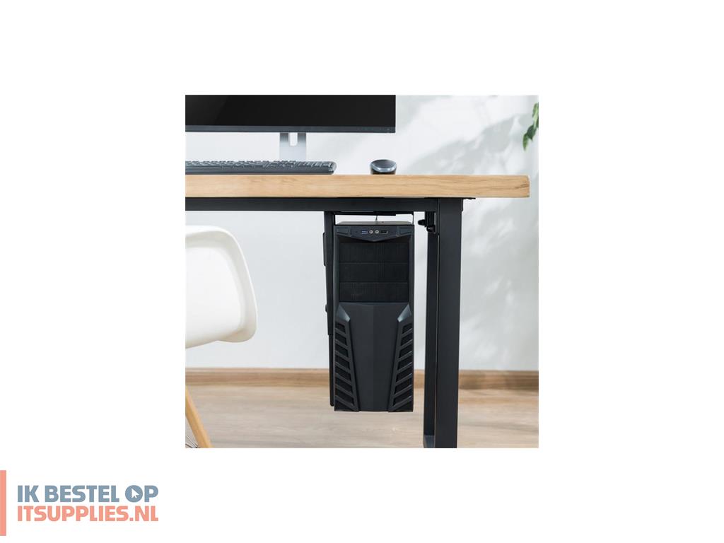 1929733-techly_ica-cs_66_cpu-houder_onder_het_bureau_cpu-houder_zwart