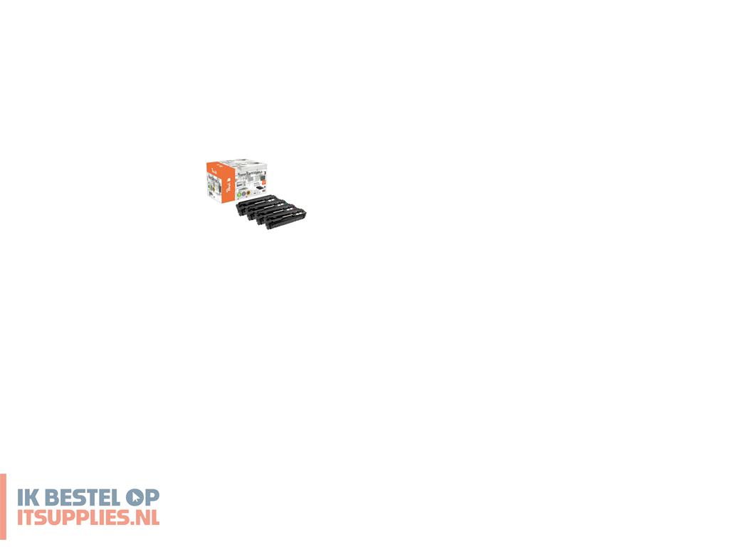 1509273-peach_pt1108_tonercartridge_4_stuks_compatibel_zwart-_cyaan-_magenta-_geel
