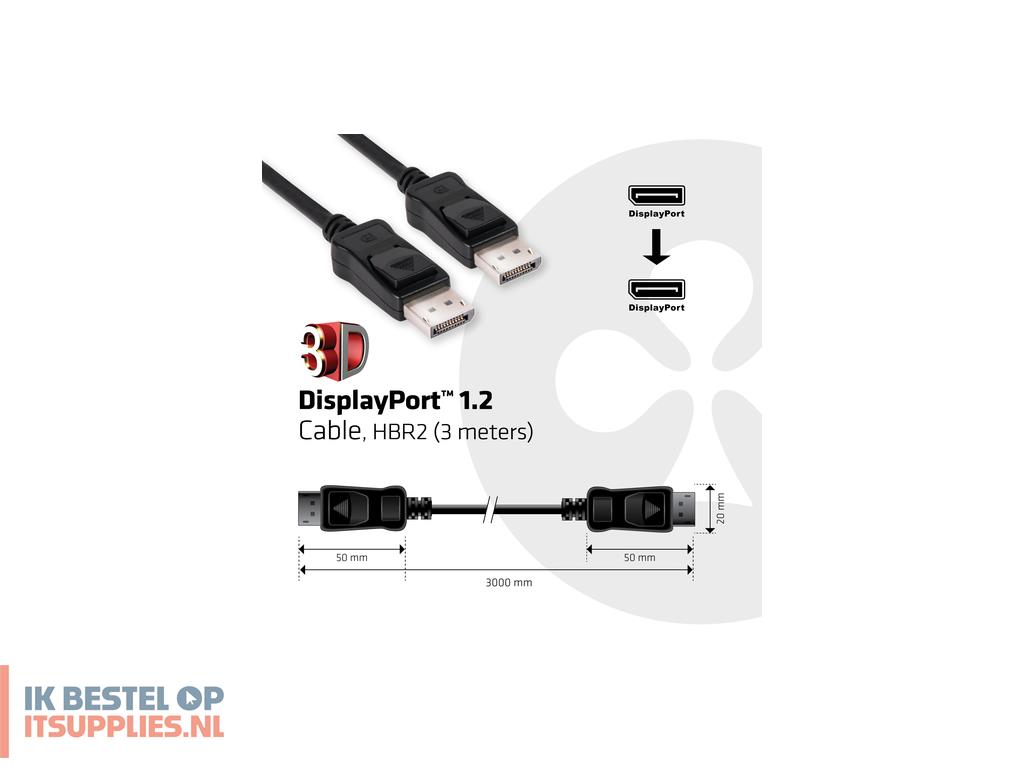 2307489-club3d_cac-1064_displayport_kabel_3_m_zwart